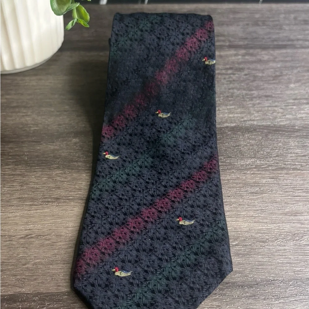 Sophisticated Black Designer Men's Tie